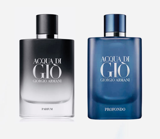 Acqua Di Gio Parfum and Acqua Di Gio Profondo Sample Pack